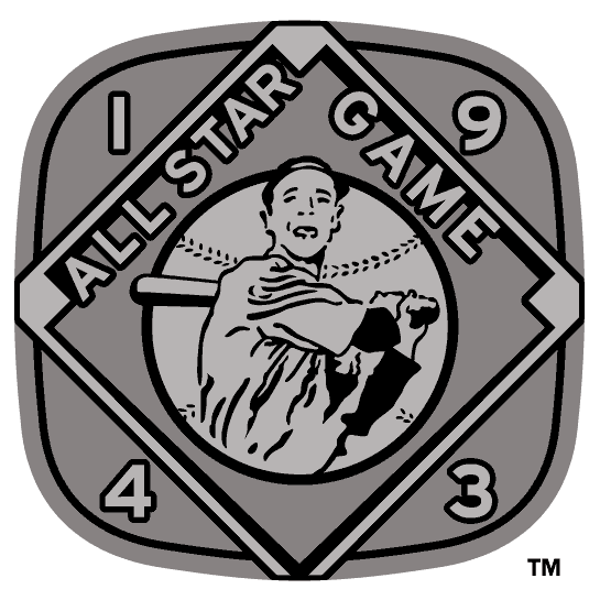 MLB All-Star Game 1943 Throwback Logo iron on transfers for clothing